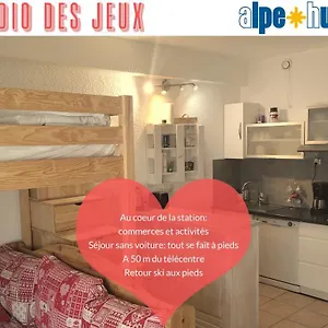 Studio Des Jeux Alpe D'huez Hyper Centre 4-5 Personnes Appartement